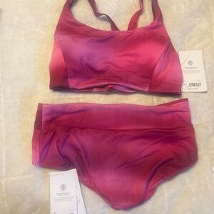 Athleta 2 piece swimsuit